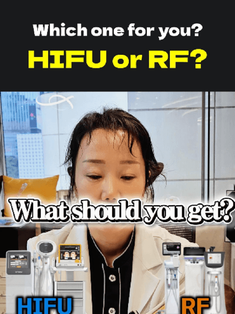 HIFU or RF β which one does your face actually need? They both lift your skin β but in completely different ways. Which one is right for your face? Explained by a Korean aesthetic doctor. Save this before getting a lifting treatment.