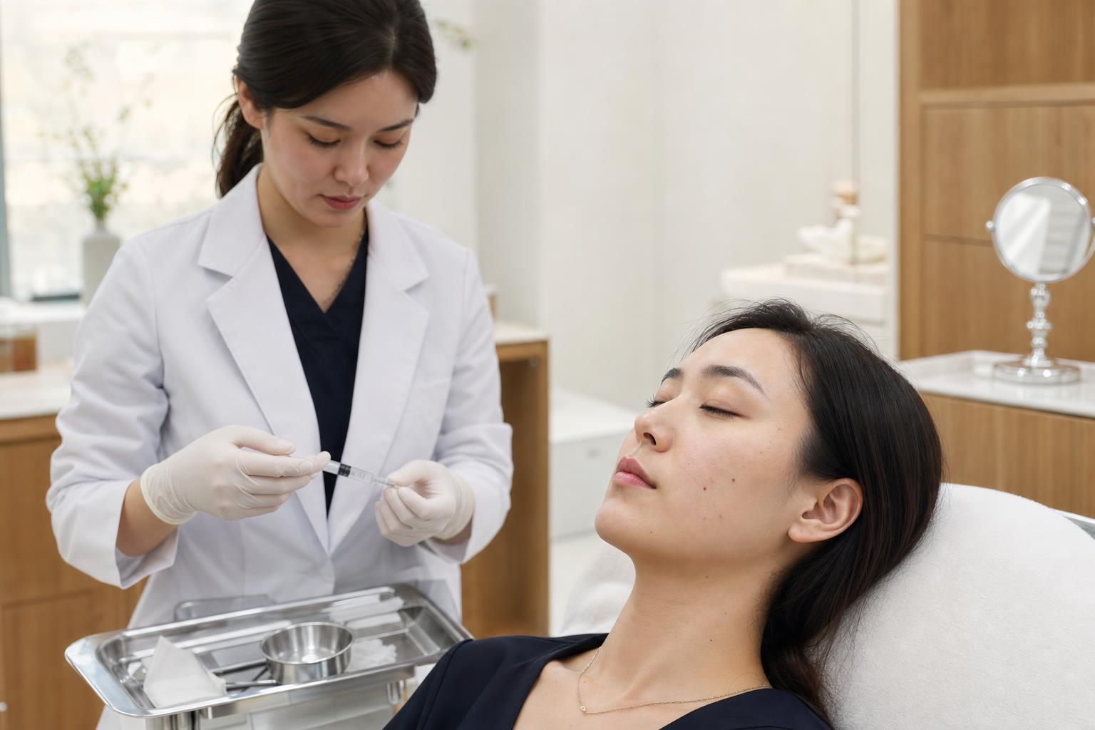 Rejuran being performed at HERA Clinic in Gangnam, Seoul